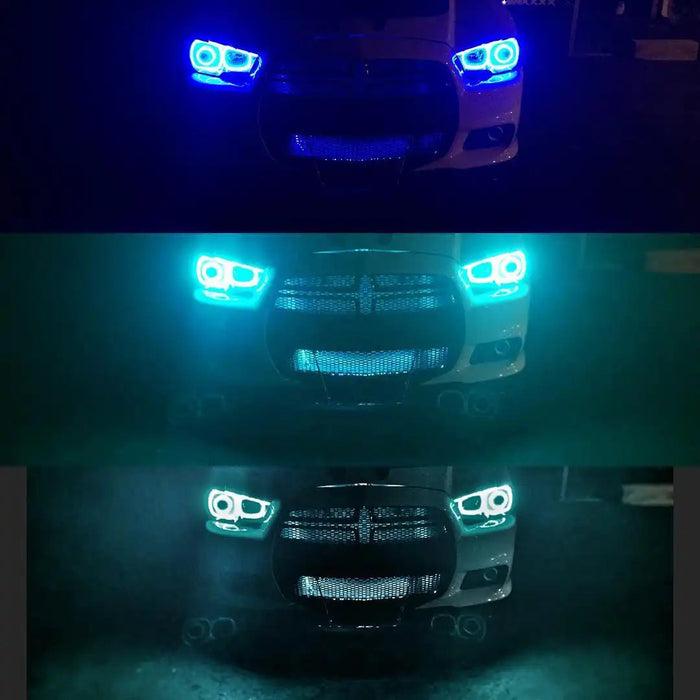 ORACLE Lighting 2011-2014 Dodge Charger LED Headlight Halo Kit ORACLE Lighting 2011-2014 Dodge Charger LED Headlight Halo Kit