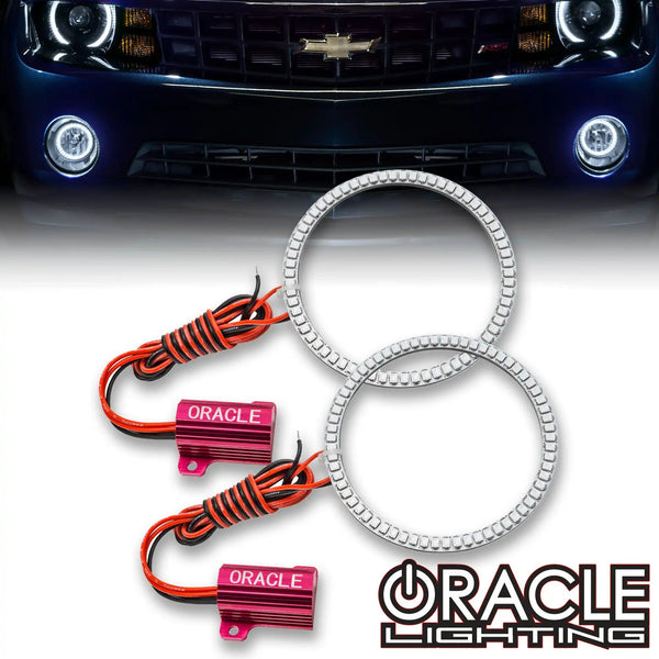 WEZEMLIGHT Fog Light Assembly For Chevy Camaro 2010-2013 – Halogen With Black Bezel And H16 Bulbs (Left & Right)
