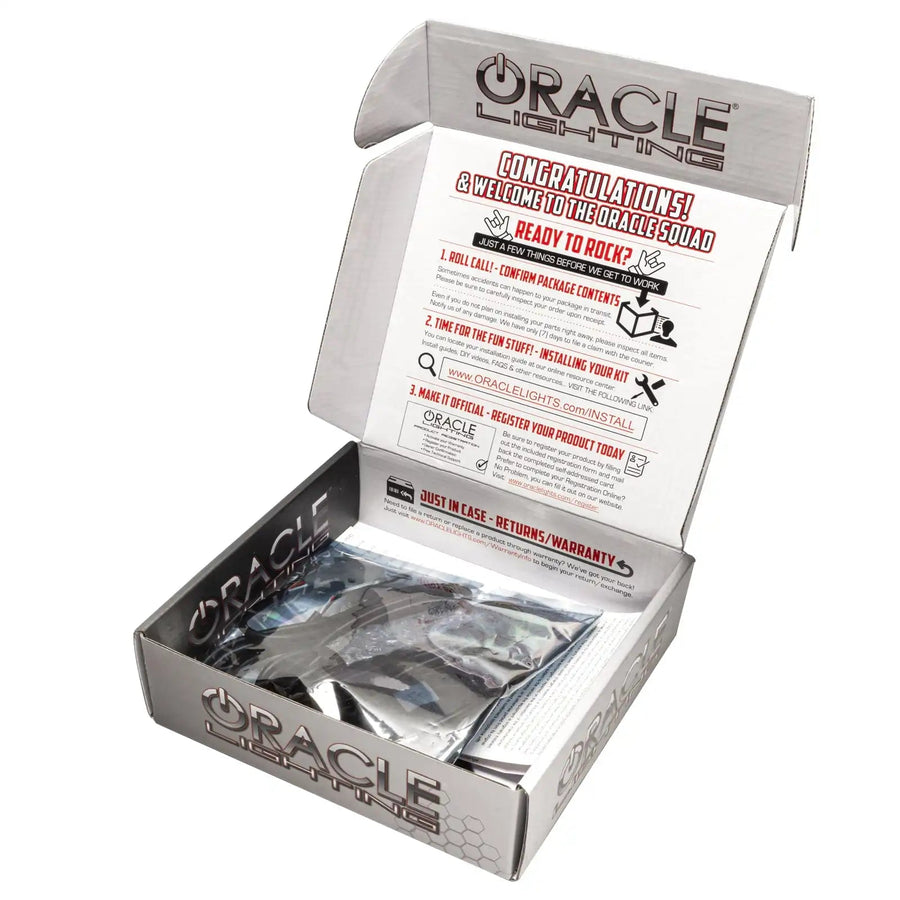 Premium LED packaging opened.