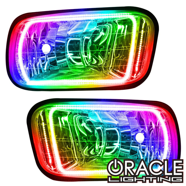 2009-2015 RAM 1500 ColorSHIFT Surface Mount Fog Light Halo Kit