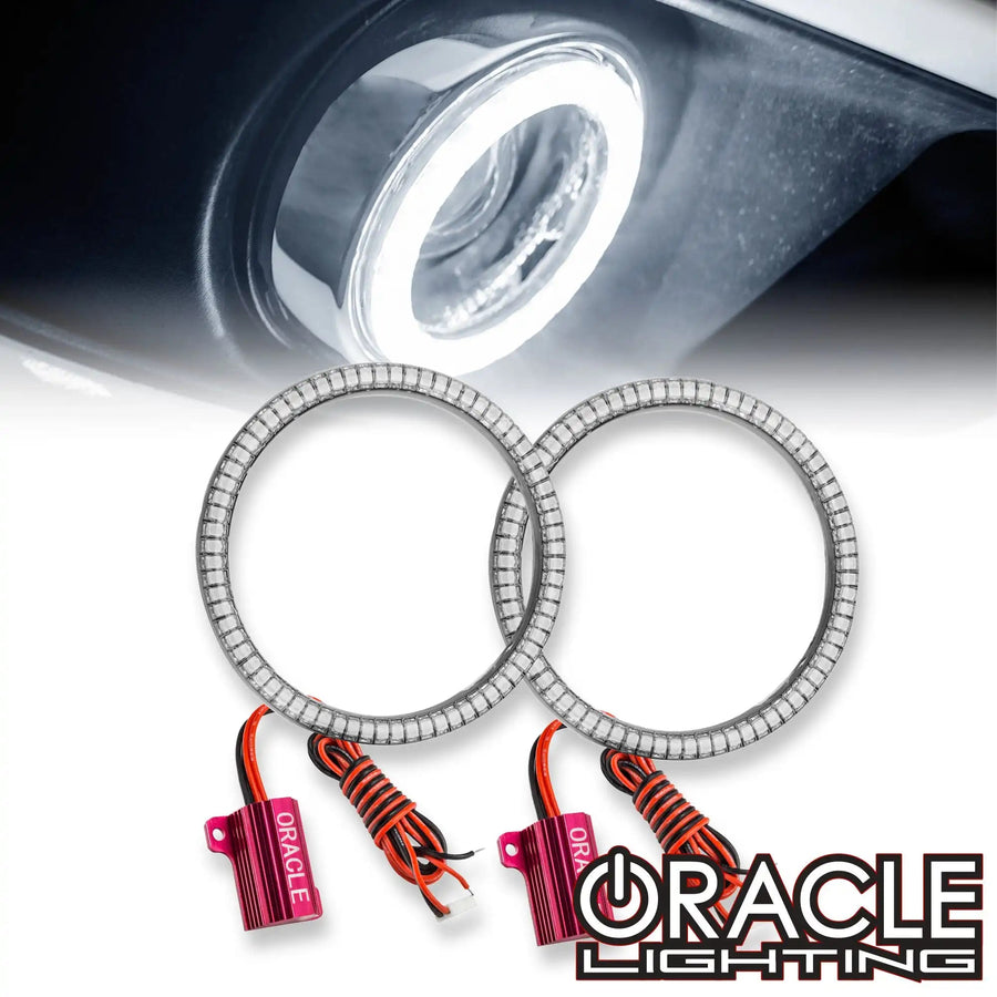 2011-2014 Dodge Charger SRT8 LED Surface Mount Projector Fog Light Halo Kit