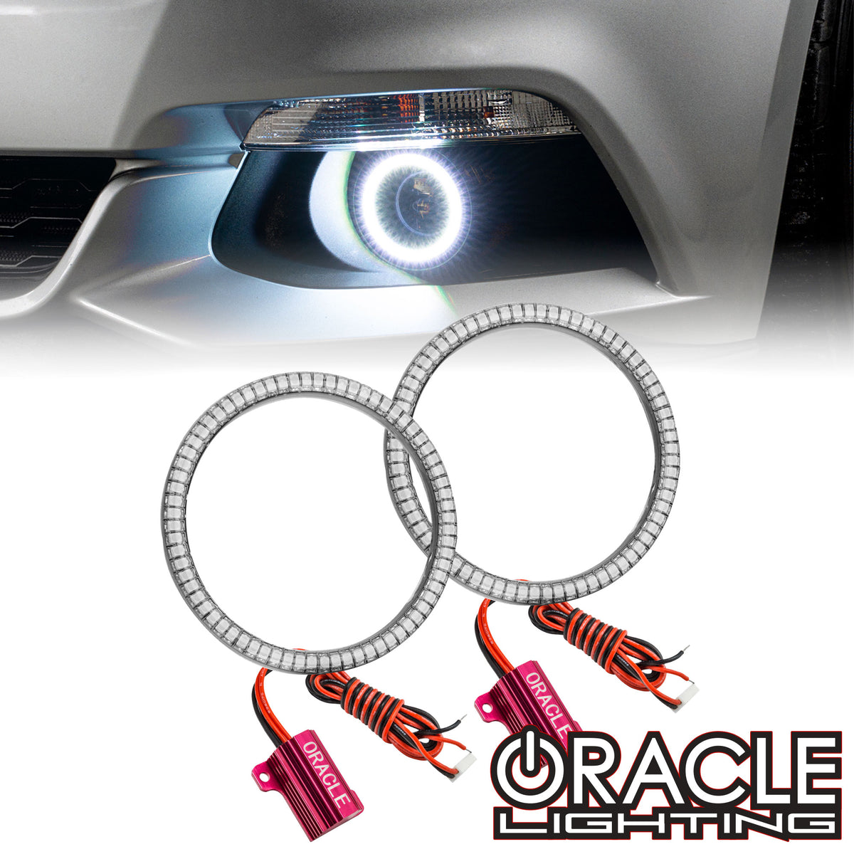 thumbnail image 2 of WolfX Projector Fog Lights Assembly Kit For 2013-2014 Ford Mustang - Clear Lens 2 of 5