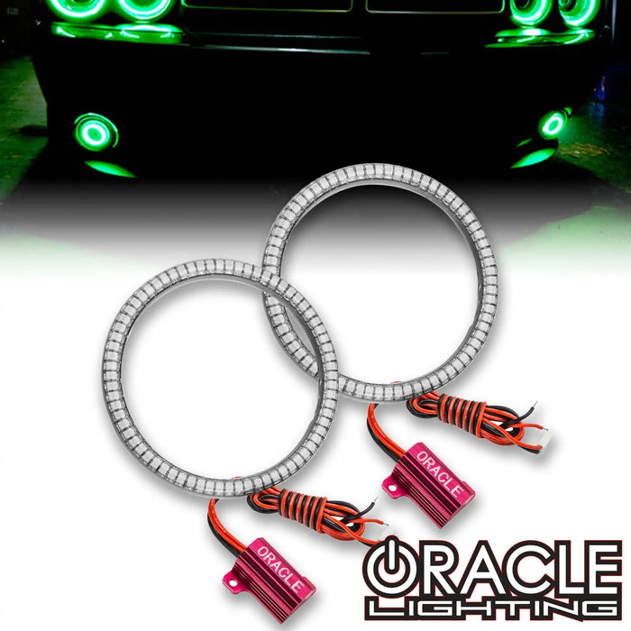 2015-2023 Dodge Challenger LED Surface Mount Projector Fog Halo Kit