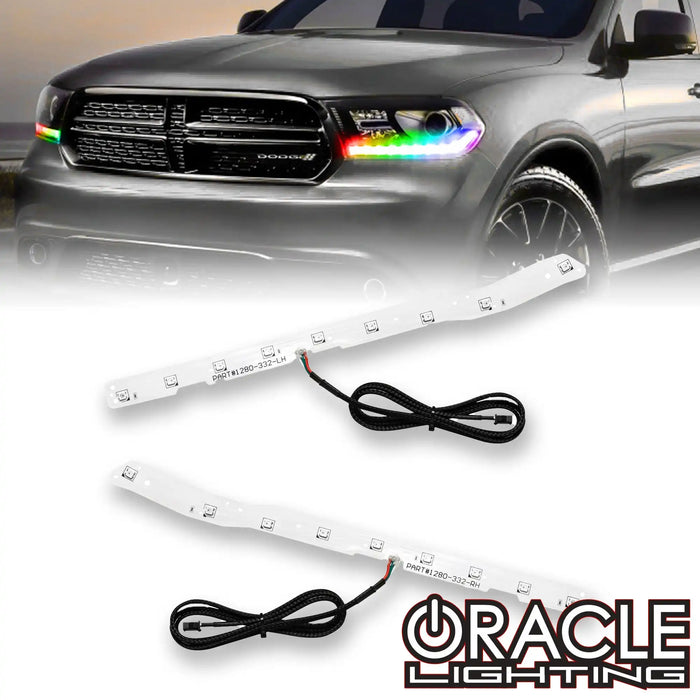2016-2020 Dodge Durango Dynamic ColorSHIFT RGB Headlight DRL Kit