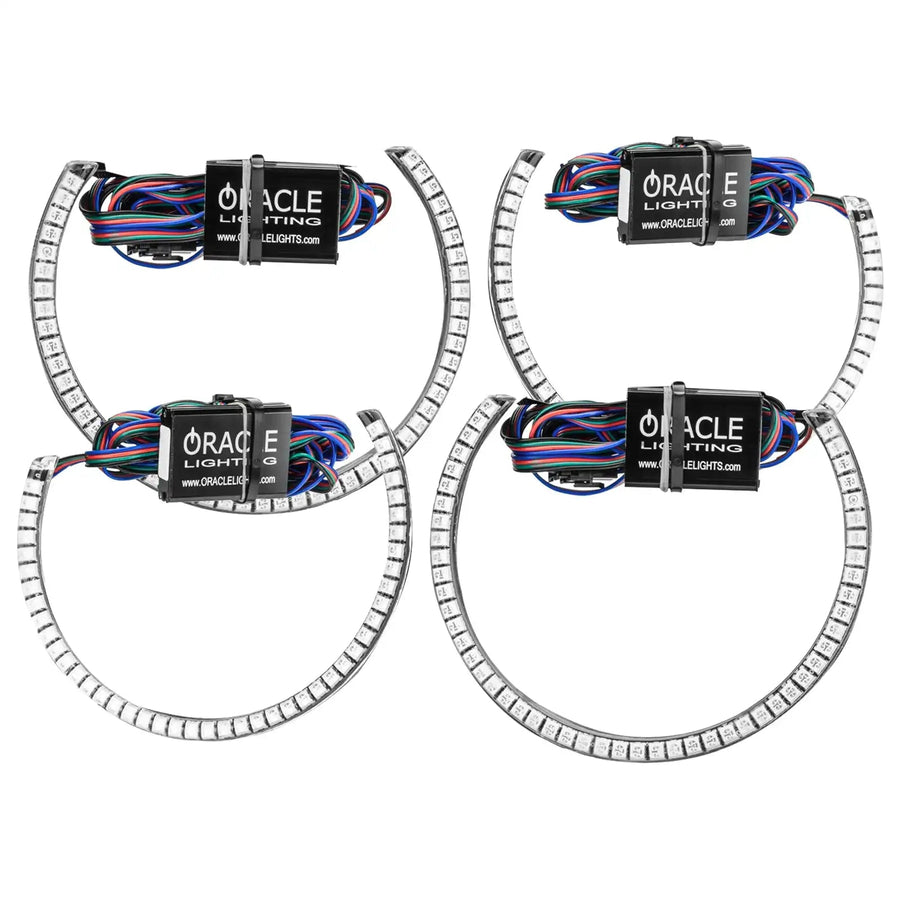 2008-2014 Dodge Challenger Surface Mount Headlight Halo Kit - ColorSHIFT