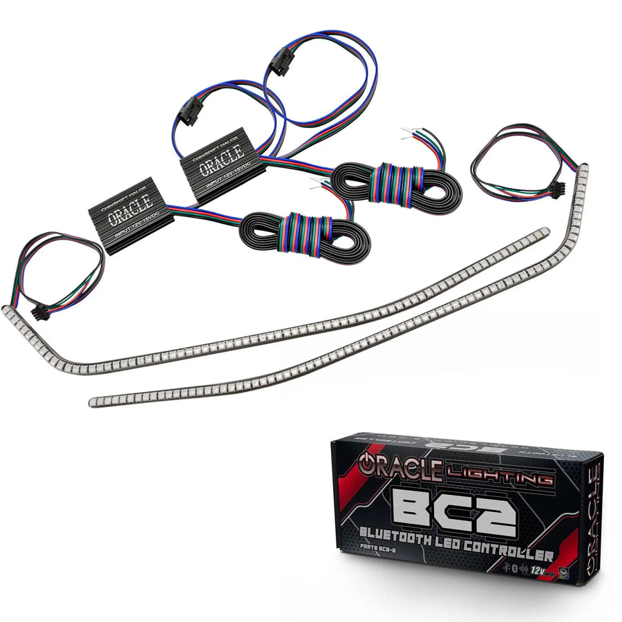 ORACLE Lighting 2016-2018 Chevrolet Camaro ColorSHIFT Surface Mount Headlight DRL Modules