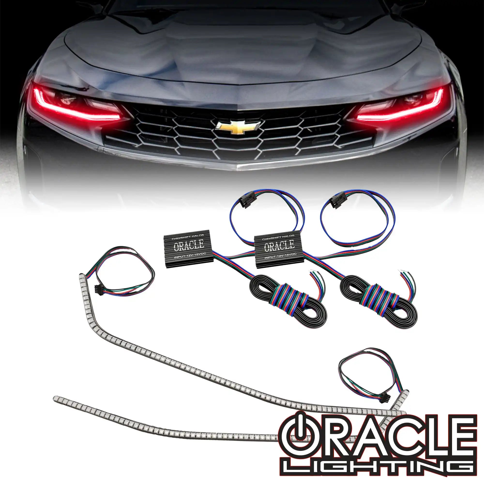 Camaro RS LED DRL Upgrade ORACLE LIGHTING ColorSHIFT RGBW+A Headlight ...