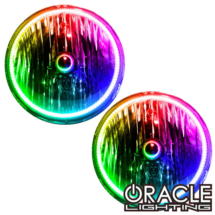 2007-2018 Jeep Wrangler Dynamic ColorSHIFT Headlight Halo Kit