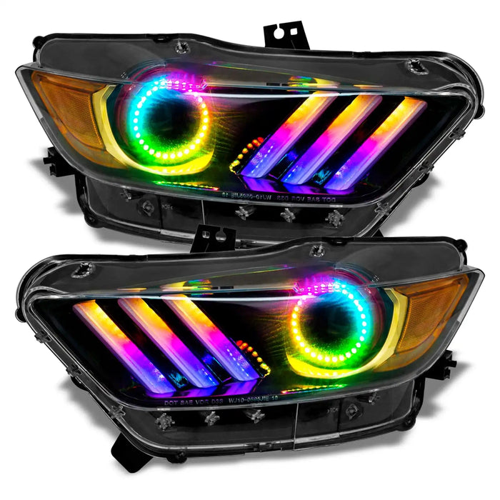 2015-2017 Ford Mustang V6/GT/Shelby Dynamic ColorSHIFT RGB+A DRL 2015-2017 Ford Mustang V6/GT/Shelby Dynamic ColorSHIFT RGB+A DRL