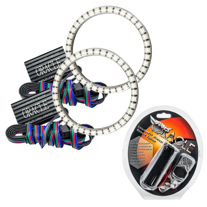 2003-2018 Ariel Atom LED Surface Mount Headlight Halo Kit - ColorSHIFT Halos with RF Controller.