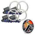 2003-2018 Ariel Atom LED Dual Surface Mount Headlight Halo Kit - ColorSHIFT Halos with RF Controller.