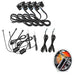 Jeep Gladiator JT ColorSHIFT RGB+W Headlight DRL Upgrade Kit with RF Controller.