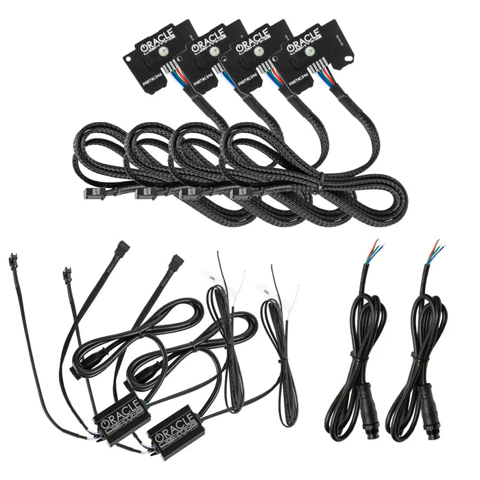 Jeep Wrangler JL ColorSHIFT RGB+W Headlight DRL Upgrade Kit