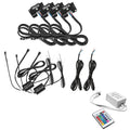Jeep Wrangler JL ColorSHIFT RGB+W Headlight DRL Upgrade Kit with Simple Controller.