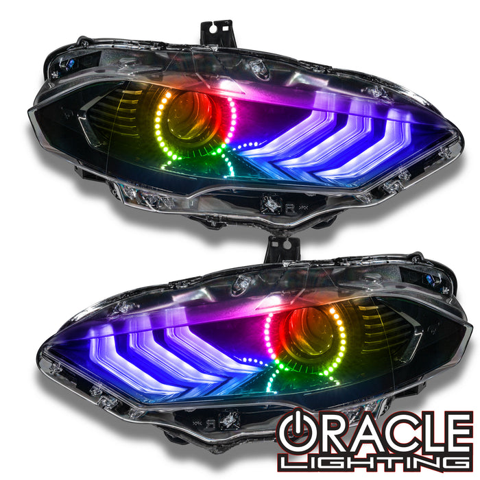 ORACLE Lighting 2018-2022 Ford Mustang ColorSHIFT DRL Upgrade w/Halo Kit