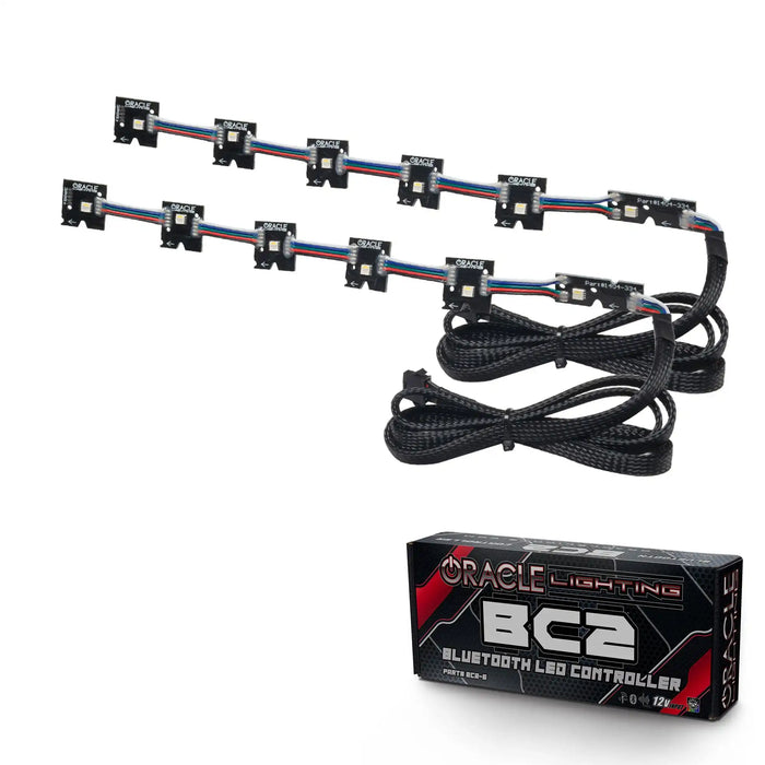 ORACLE Lighting 2014-2024 Infiniti Q50 ColorSHIFT RGB+W Headlight Halo Upgrade Kit