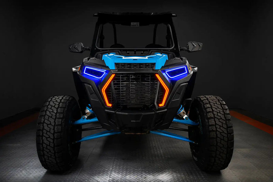 Polaris RZR with amber DRLs