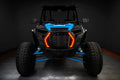 Polaris RZR with red DRLs