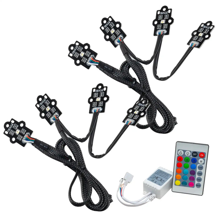 RGB+W DRL PCBs with Simple Controller.