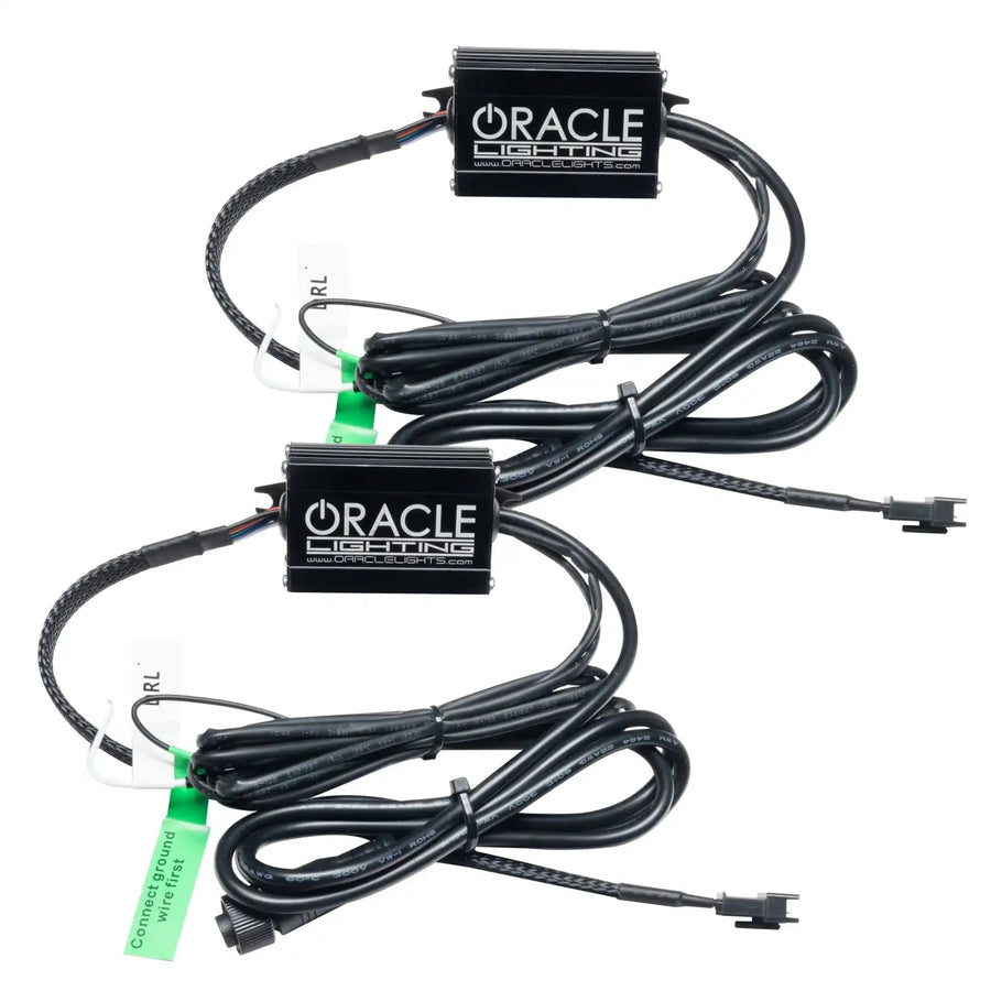 Constant current LED driver hubs with DRL trigger wire