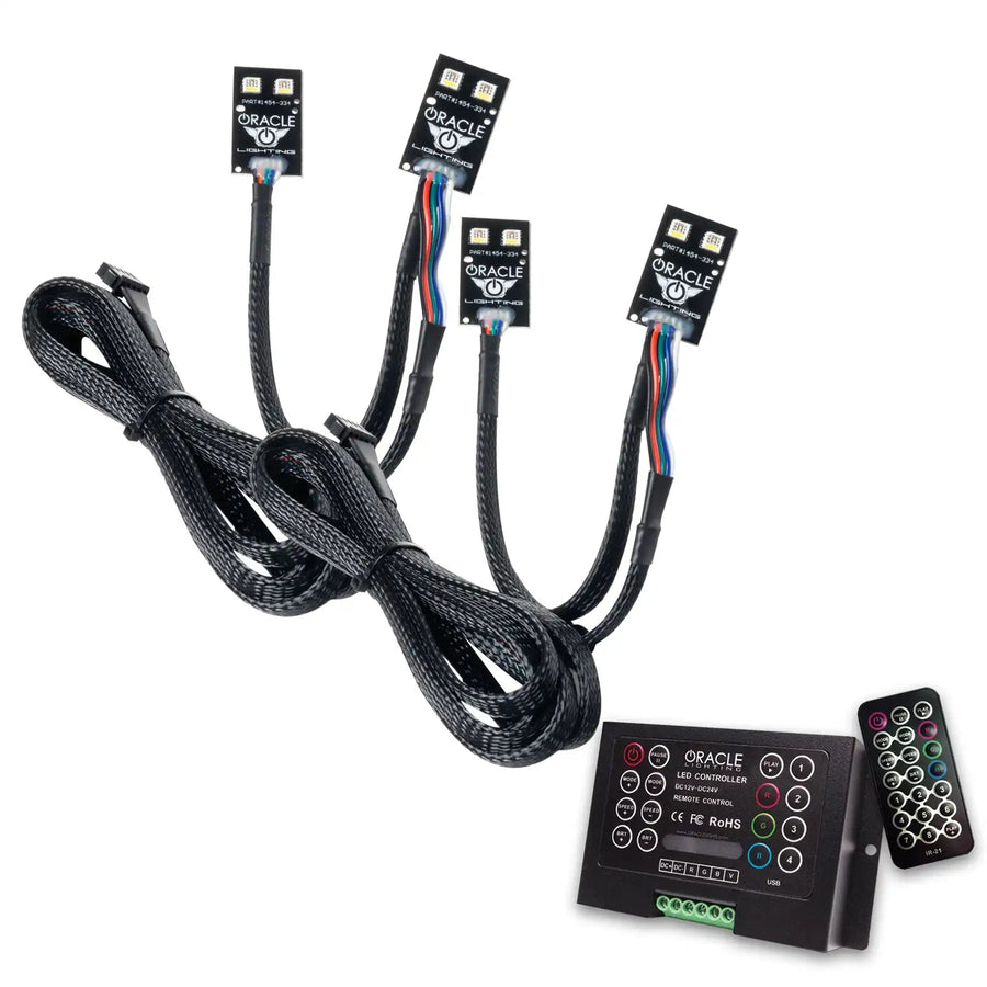RGBW DRL PCBs with 2.0 controller