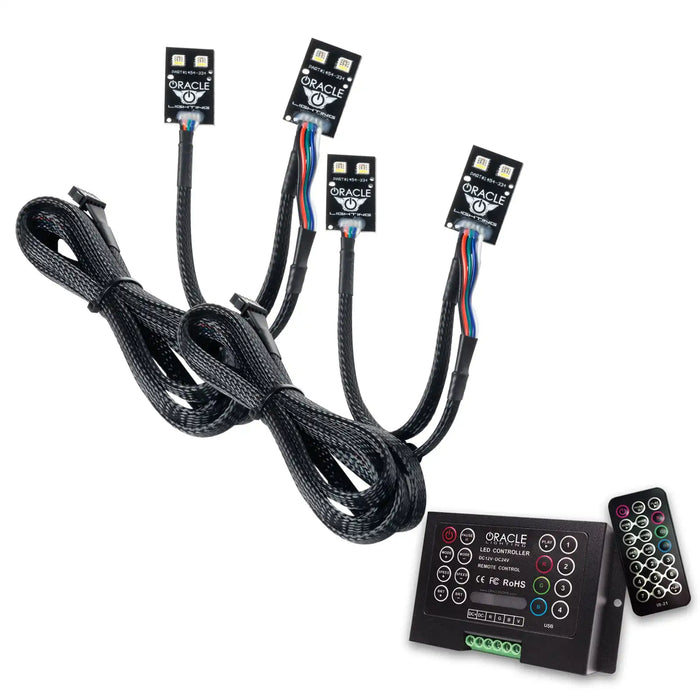 RGBW DRL PCBs with 2.0 controller