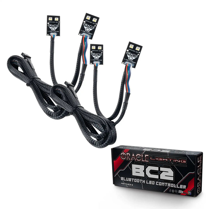 ORACLE Lighting 2021-2025 Ford Bronco Sport ColorSHIFT RGB+W Headlight DRL + Halo Upgrade