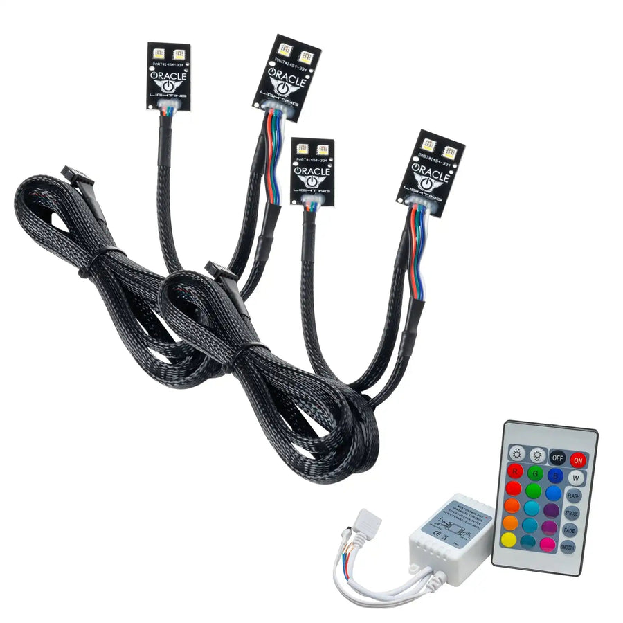 RGBW DRL PCBs with simple controller