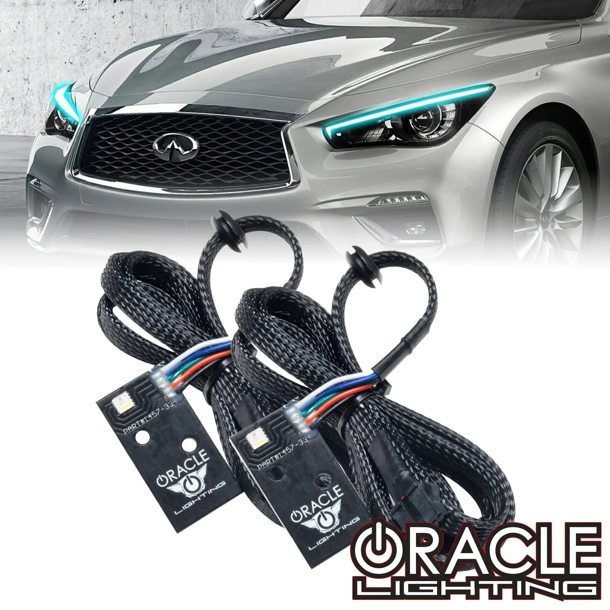 ORACLE Lighting 2014-2024 Infiniti Q50 ColorSHIFT RGB+W Headlight