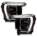 Ford F-150 headlights with white DRLs