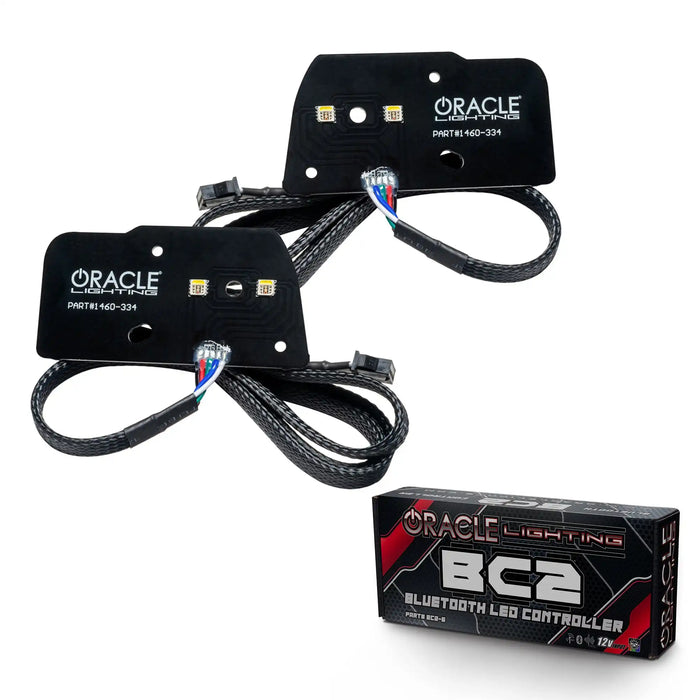 ORACLE Lighting 2021-2023 Ford F-150 ColorSHIFT RGB+W Headlight DRL Upgrade Kit