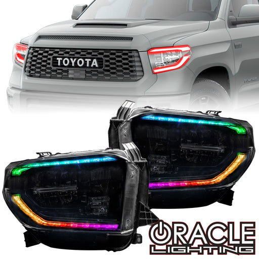 2018-2021 Toyota Tundra Dynamic ColorSHIFT Headlight DRL Upgrade Kit