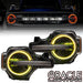 2021-2024 Ford Bronco ColorSHIFT RGB+W Headlight Halo Upgrade Kit