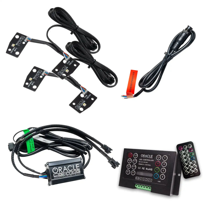 ORACLE Lighting 2021-2025 Ford Bronco ColorSHIFT RGB+W Headlight Halo Upgrade Kit