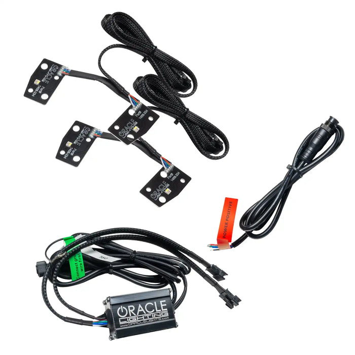 2021-2024 Ford Bronco ColorSHIFT RGB+W Headlight Halo Upgrade Kit