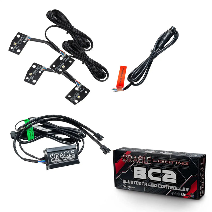 ORACLE Lighting 2021-2025 Ford Bronco ColorSHIFT RGB+W Headlight Halo Upgrade Kit