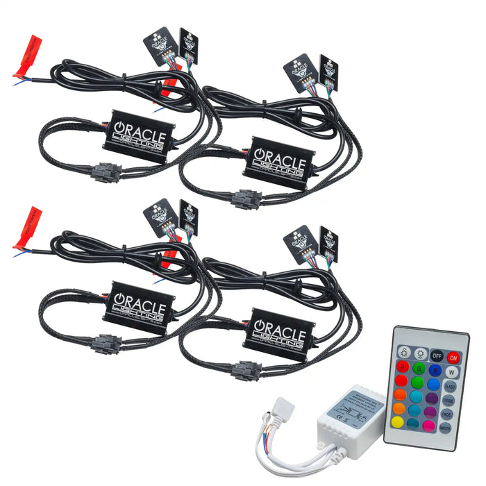 Colorshift demon eye circuit boards with simple controller