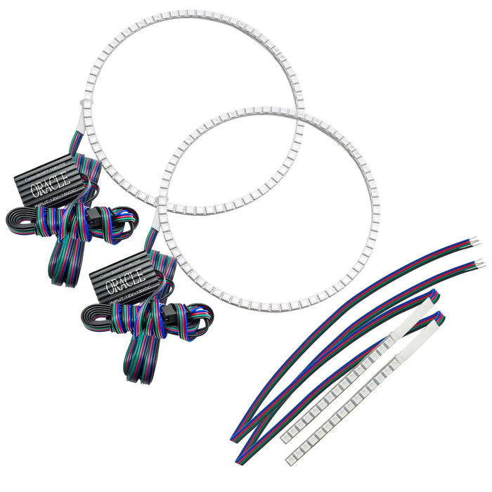 Colorshift halos and DRL bars