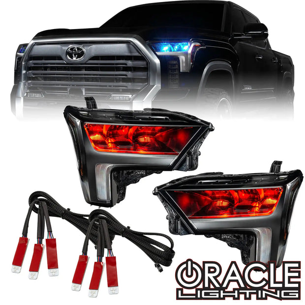 2022+ Toyota Tundra ColorSHIFT RGB Demon Eye Headlight Upgrade Kit