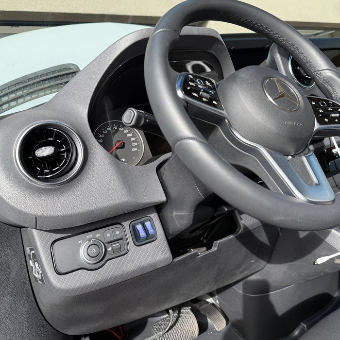 Mercedes-Benz Sprinter W907/W910 (2018+) Dual In-Dash Switch Pod - PRE-ORDER