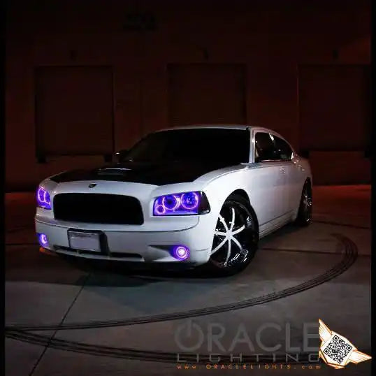 ORACLE Lighting 2005-2010 Dodge Charger LED Fog Light Halo Kit ORACLE Lighting 2005-2010 Dodge Charger LED Fog Light Halo Kit