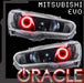 2008-2016 Mitsubishi EVO LED Headlight Halo Kit - Projector/HID