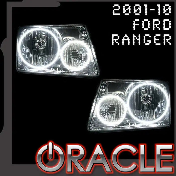 CHS RGB Multi-Color LED Halo Kit For Ford Ranger Headlights (1993-1997)