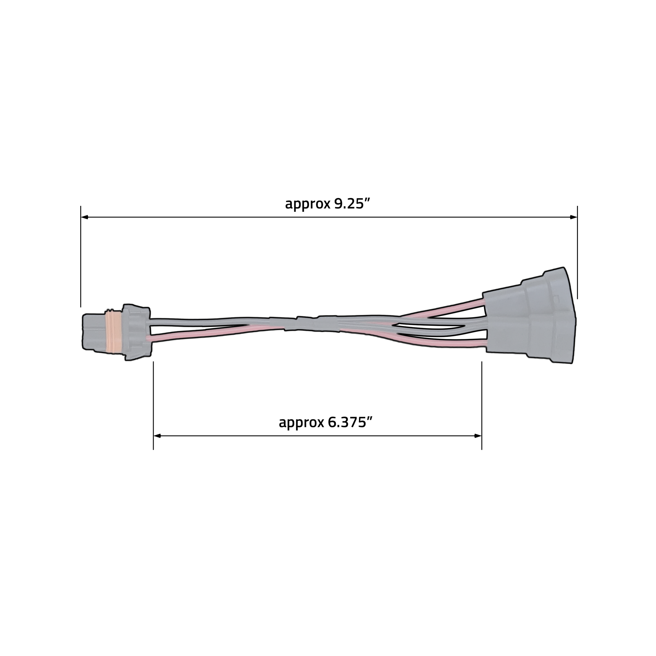 TRIGGER 12 Gauge Short Y Harness | ORACLE Lighting