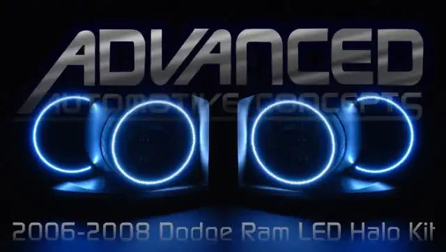 2006-2008 Dodge Ram LED Headlight Halo Kit
