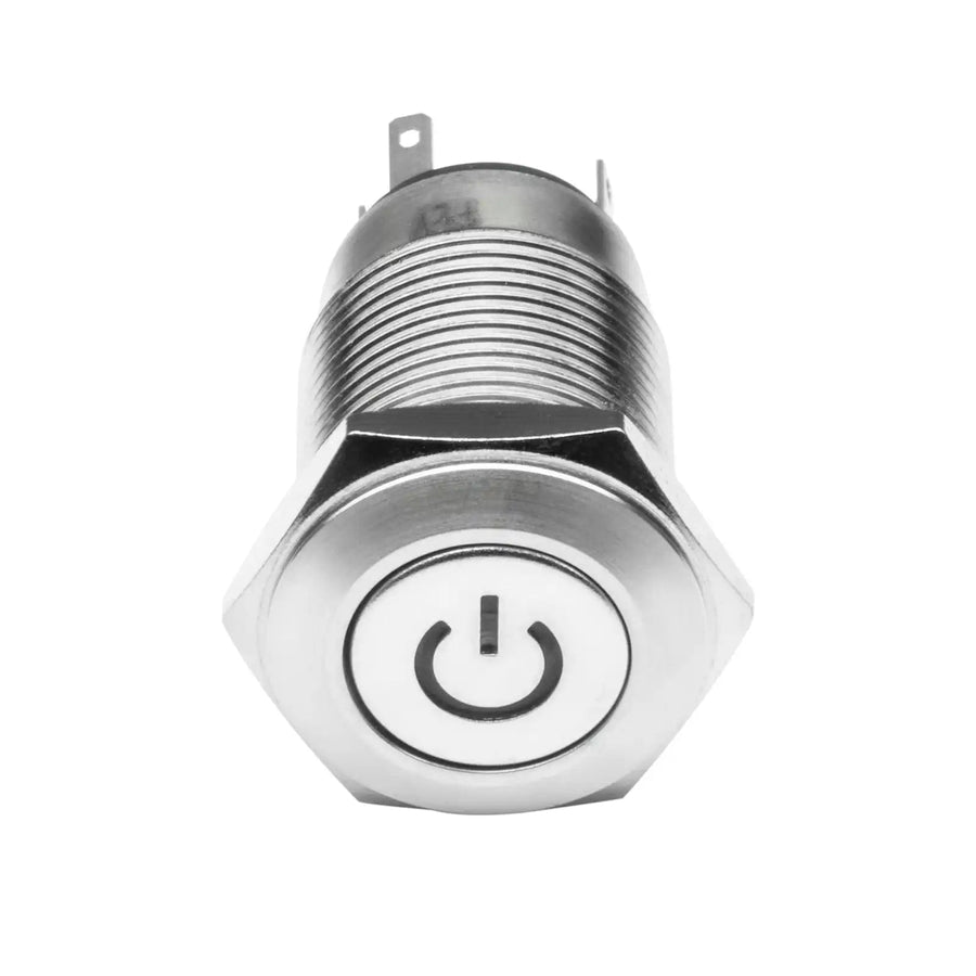 Pre-Wired Power Symbol Flush Mount LED Switch