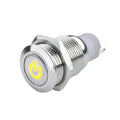 Power symbol switch with yellow LED