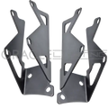 Jeep JK Dual Light Mounting Pillar Brackets (Pair)