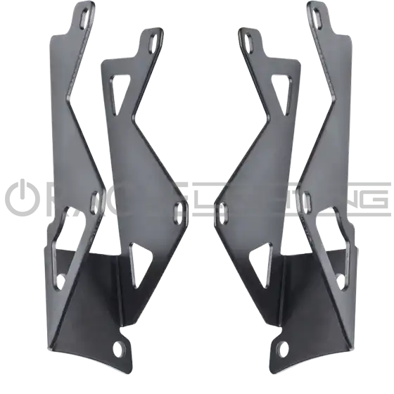 Jeep JK Dual Light Mounting Pillar Brackets (Pair)