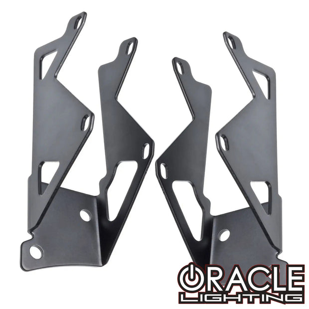 Jeep JK Dual Light Mounting Pillar Brackets (Pair)